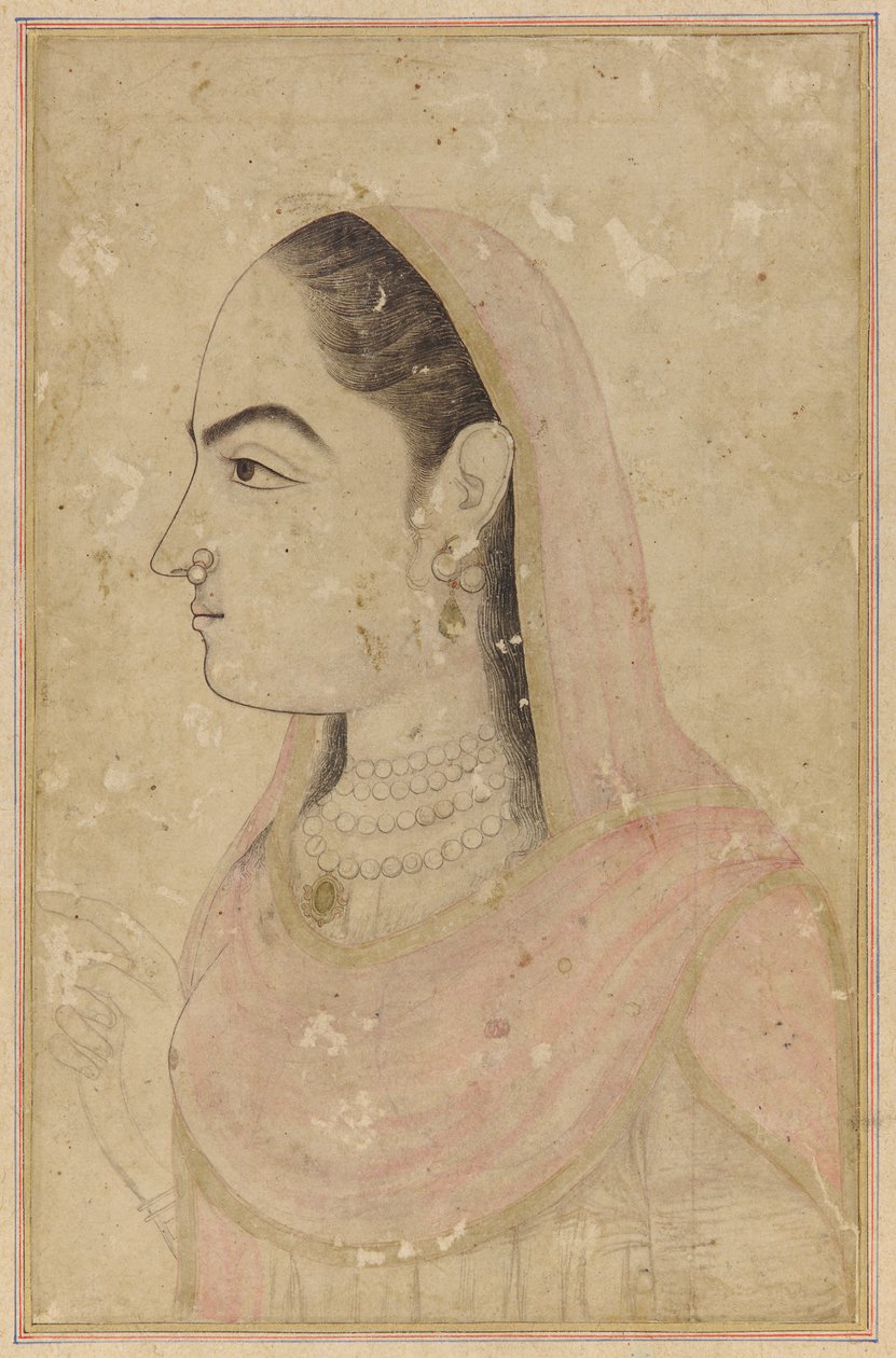 Nur Jahan, ca. 1770.  द्वारा अज्ञात