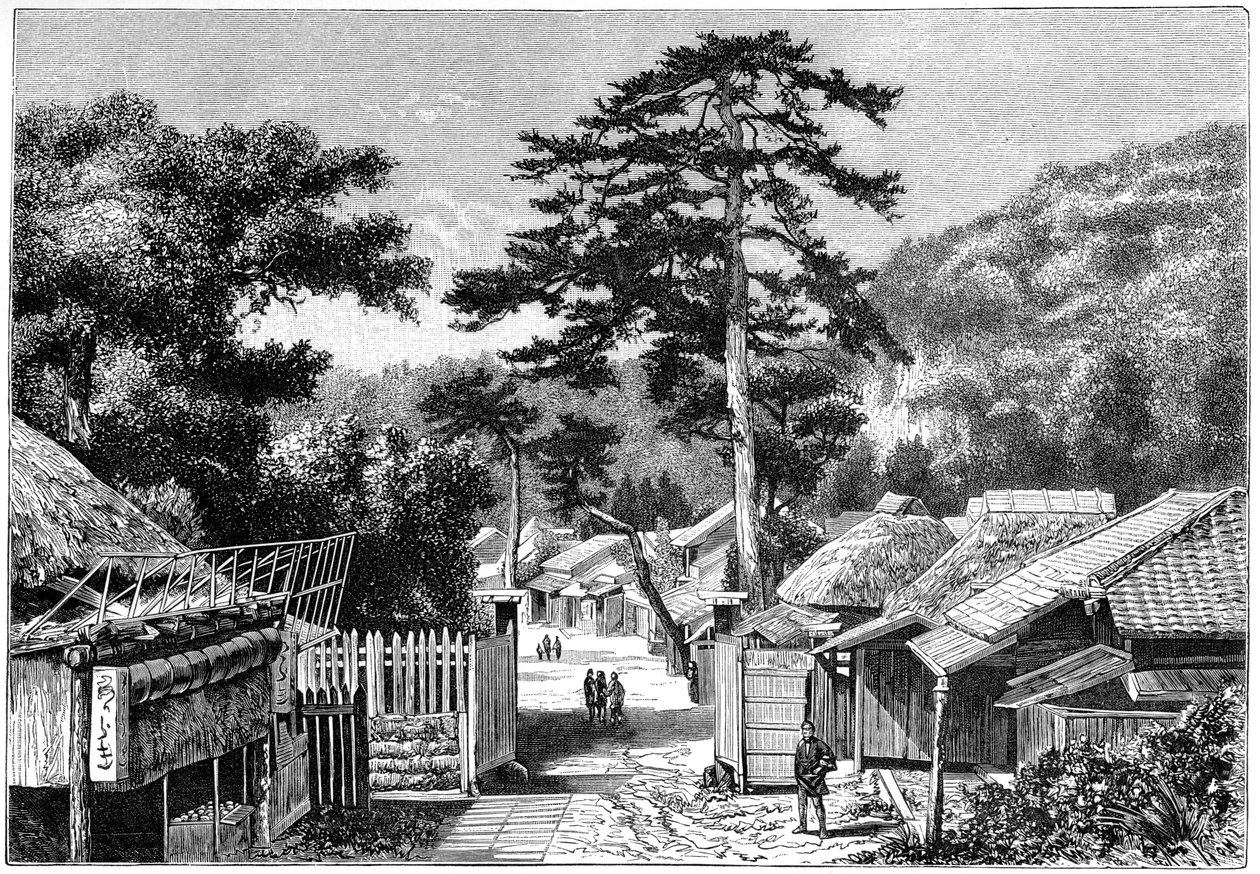 ओडोवारा, जापान, 1895 द्वारा अज्ञात
