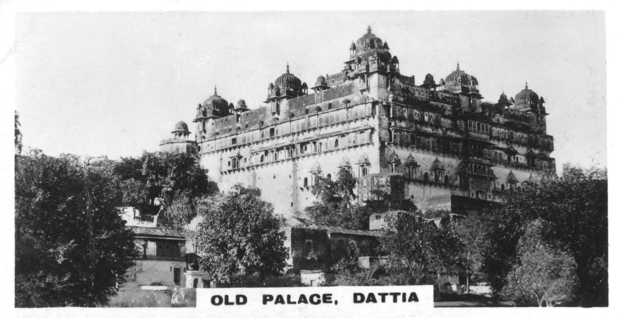 ओल्ड पैलेस, दतिया, भारत, c1925 द्वारा अज्ञात