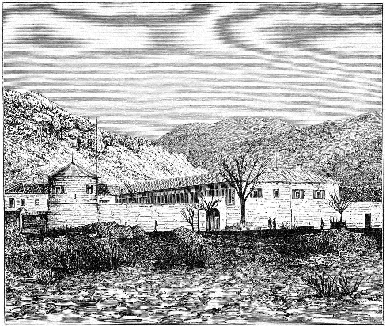पुराना महल, कैटिग्ने, मोंटेनेग्रो गणराज्य, 1900 द्वारा अज्ञात