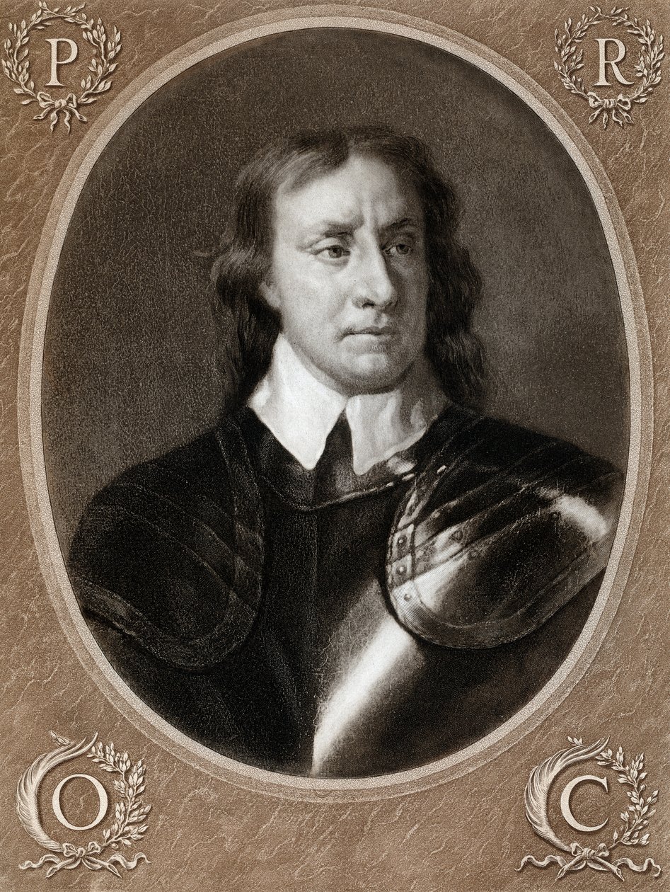 ओलिवर क्रॉमवेल, 1599-1658, अंग्रेजी सैन्य नेता और राजनीतिज्ञ, 1657, 1899 द्वारा अज्ञात