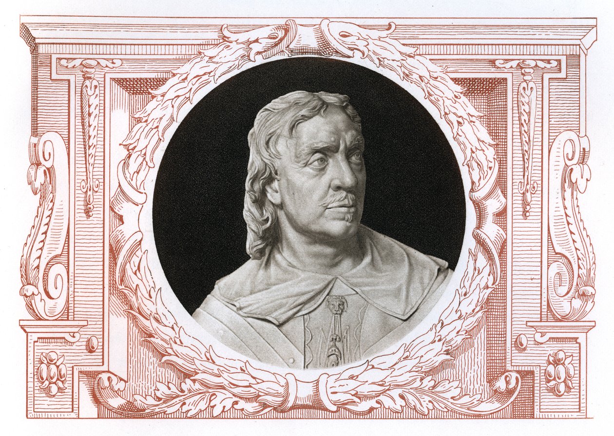 ऑलिवर क्रॉमवेल, 1599-1658, अंग्रेजी सैन्य नेता और राजनीतिज्ञ, 1899 द्वारा अज्ञात