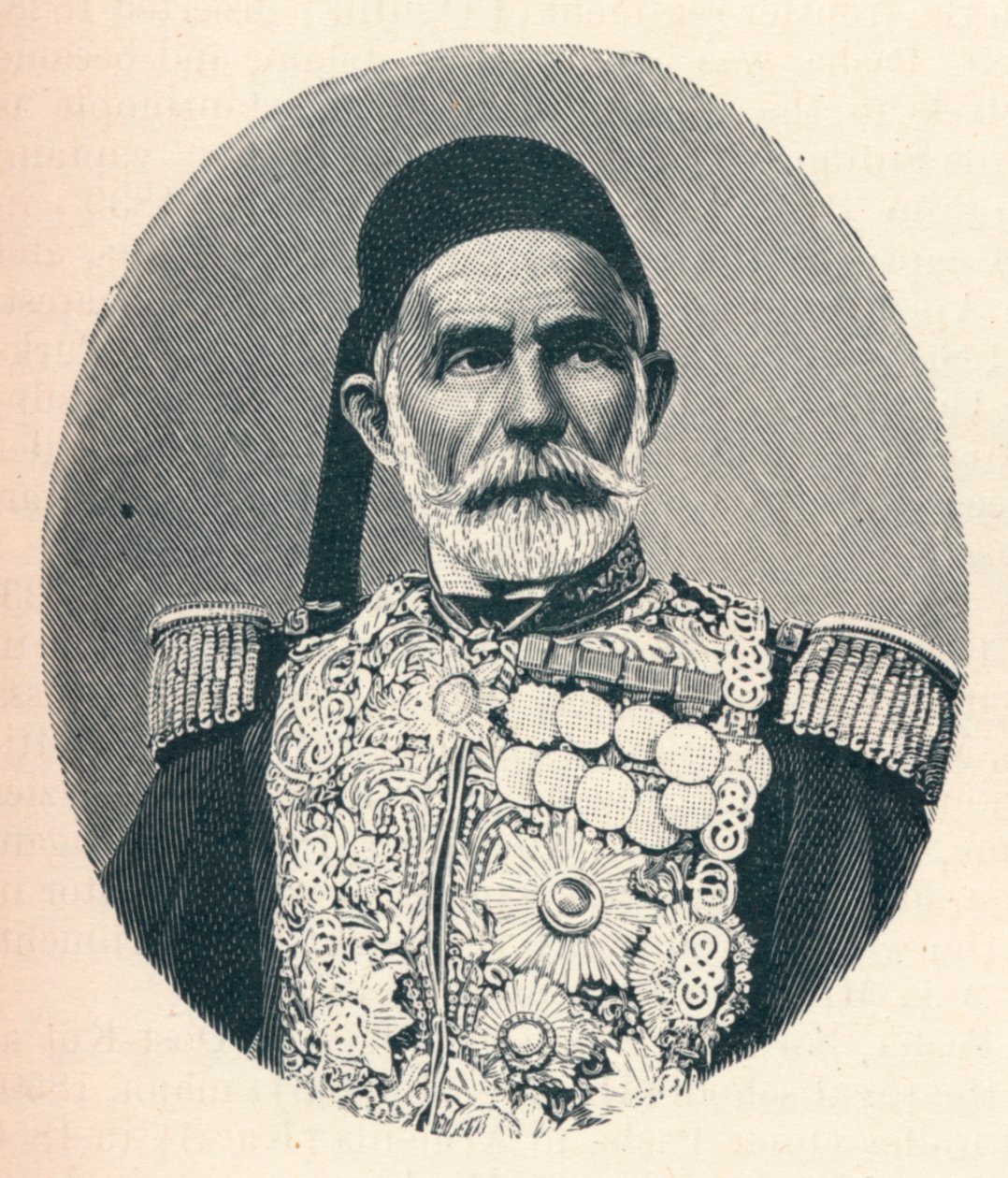 उमर पाशा, c1906, 1907 द्वारा अज्ञात