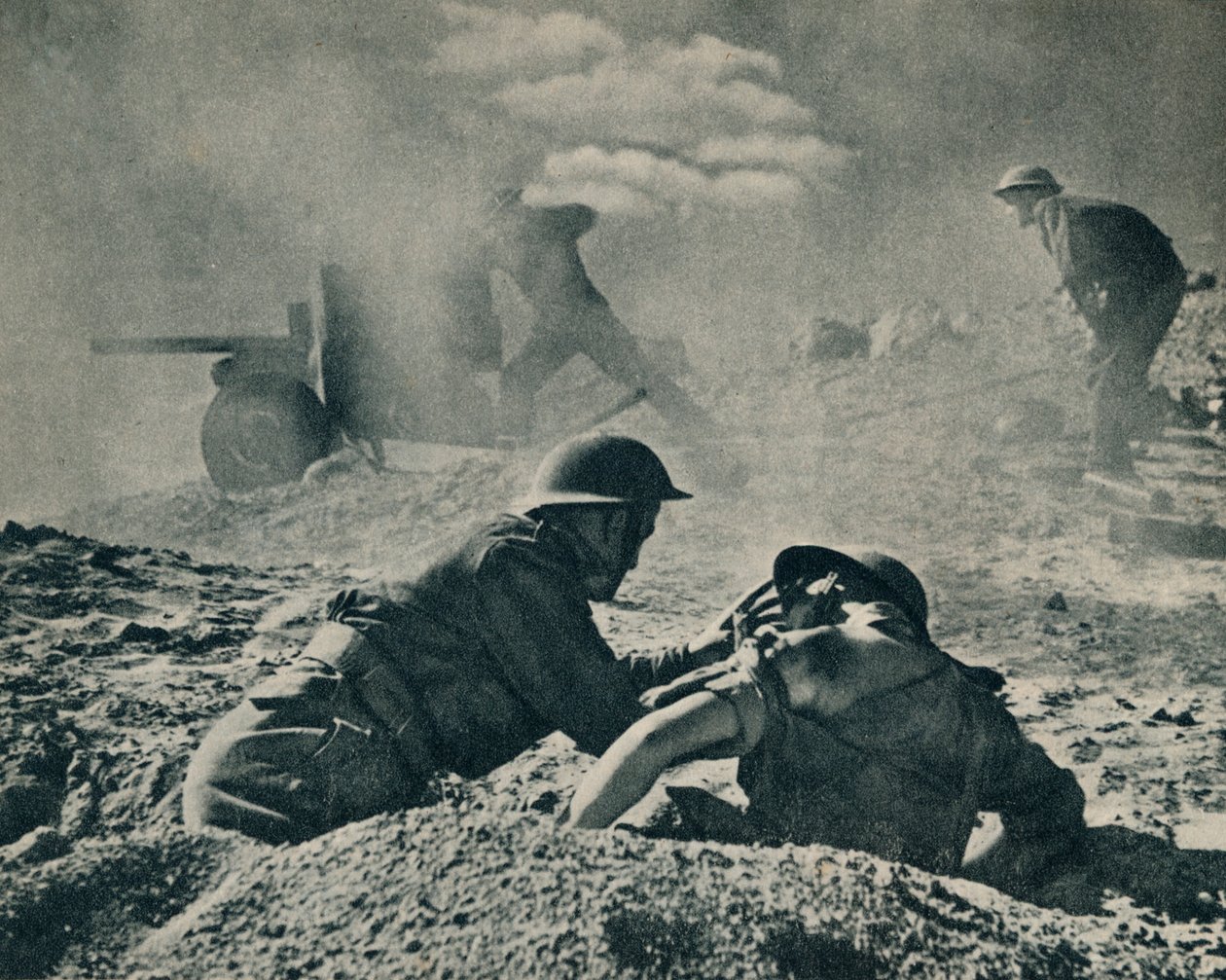 त्रिपोली रोड पर, c1942 1944 द्वारा अज्ञात