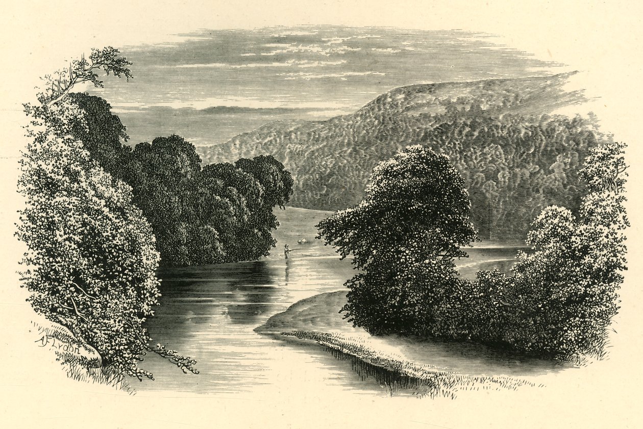 घाट पर, c1890। द्वारा अज्ञात