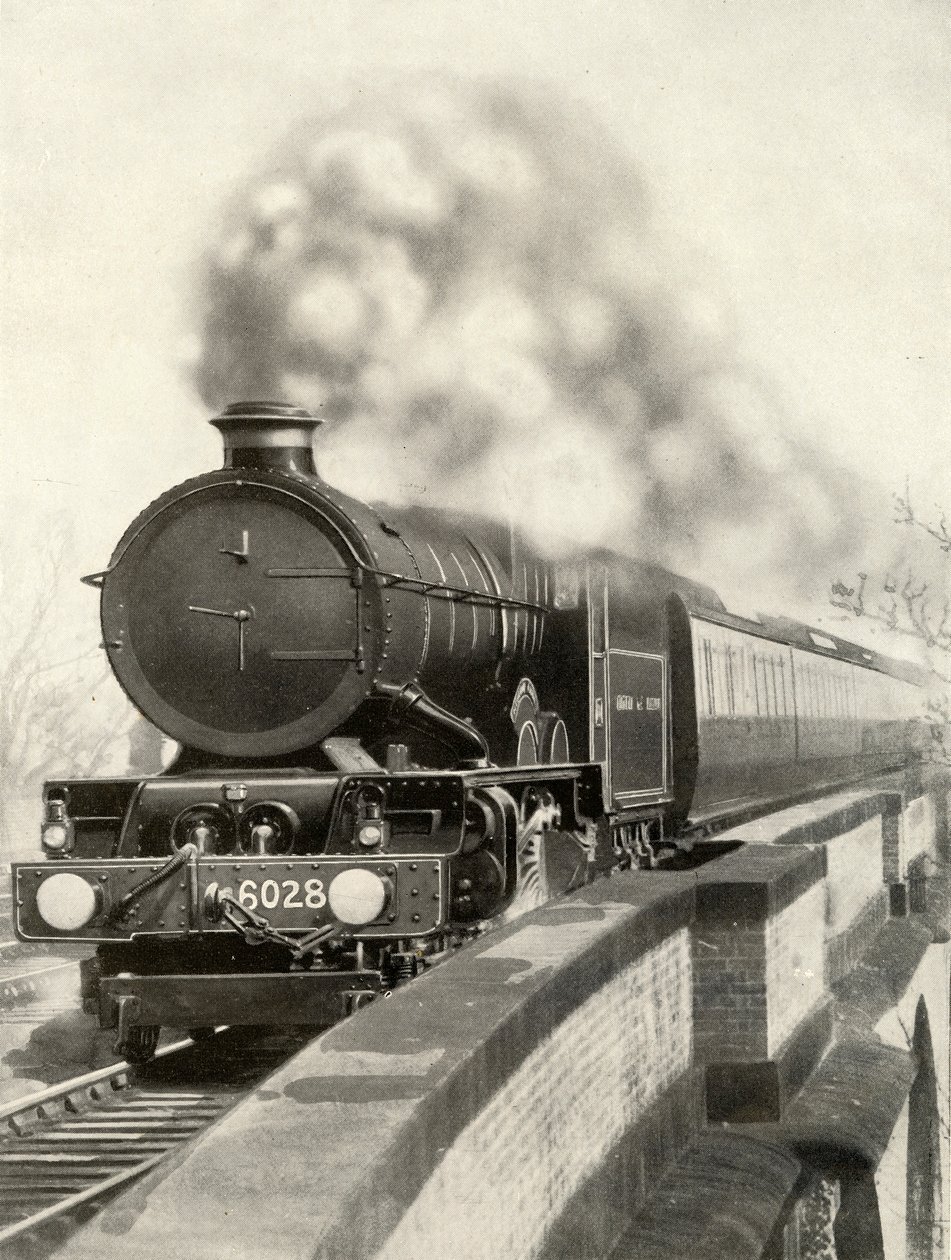 कोर्निश रिवेरा के मार्ग पर, सीमित। ग्रेट वेस्टर्न लाइन, 1935-36 पर एक एक्सप्रेस द्वारा अज्ञात