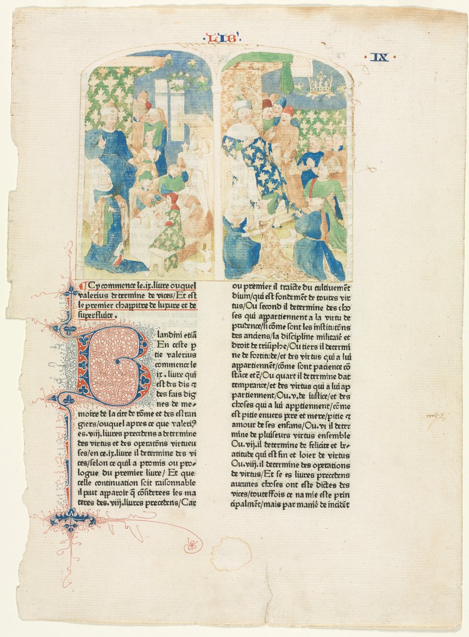 पुस्तकों के पन्नों 9 Valerius maximuss ज्ञापन भी कहा जाता है, ई खुल रहा है। 1476। द्वारा अज्ञात