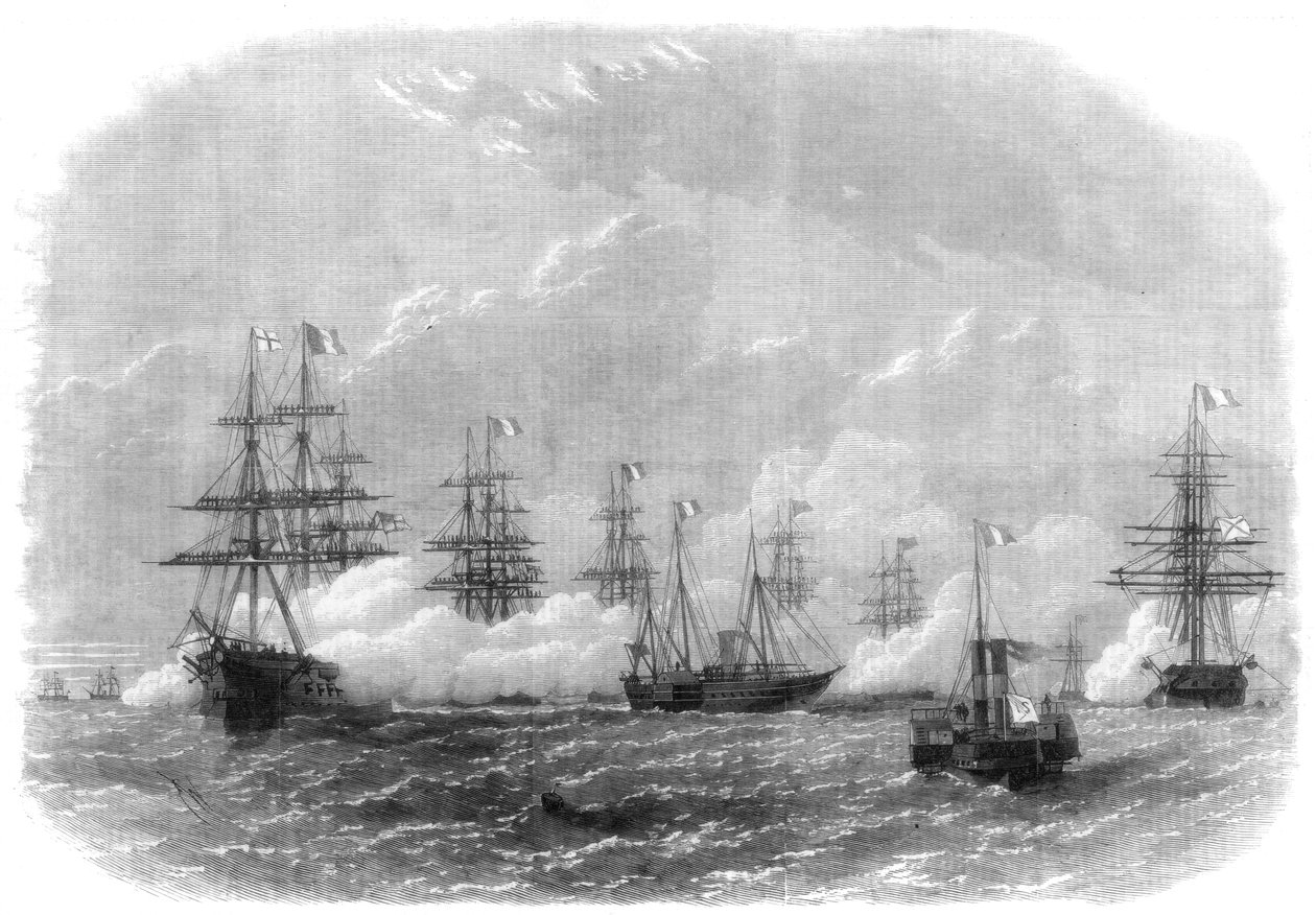 स्वेज नहर का उद्घाटन, मिस्र, 1869 द्वारा अज्ञात