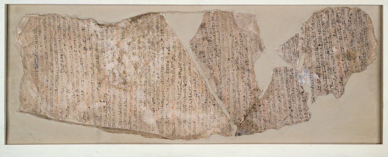 ओस्ट्राकॉन, पदानुक्रमित, XIXवें राजवंश सी 1292 ईसा पूर्व - सी 1190 ईसा पूर्व में खुदा हुआ द्वारा अज्ञात