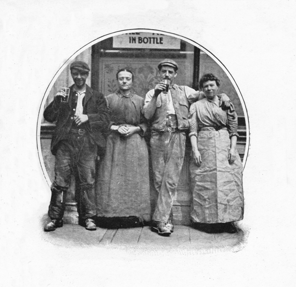 लंदन के एक सार्वजनिक घर के बाहर, c1903 1903 द्वारा अज्ञात