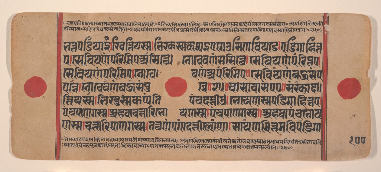 एक बिखरे हुए कल्प सूत्र से पृष्ठ जैन बुक ऑफ रिचुअल्स, 15वीं शताब्दी। द्वारा अज्ञात