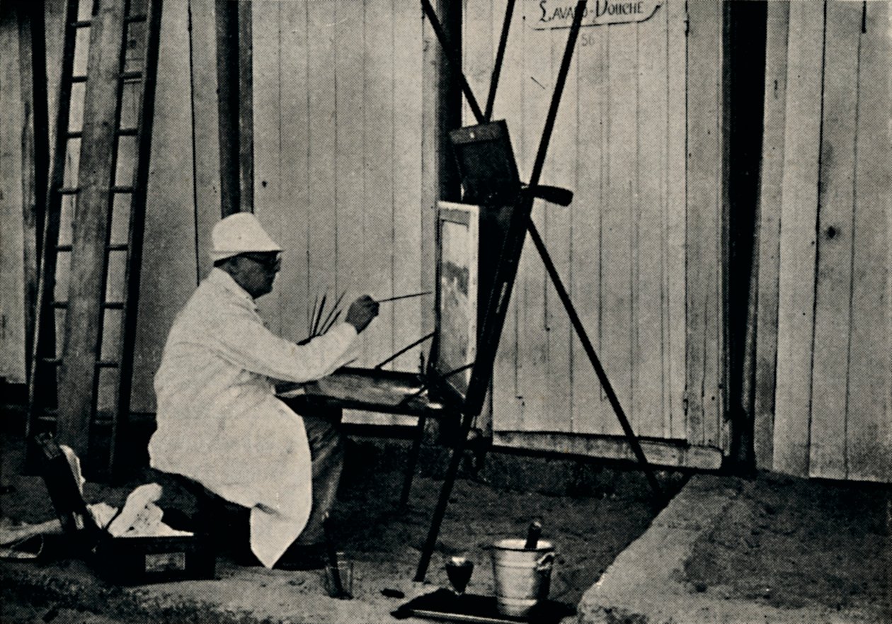 फ्रांस में पेंटिंग, c1930s, 1945। द्वारा अज्ञात