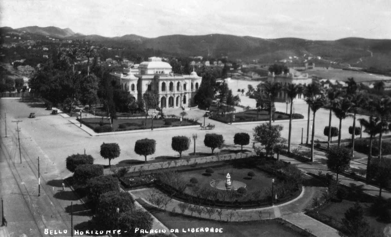 लिबर्टी पैलेस, बेलो होरिज़ोंटे, ब्राज़ील, c1937 द्वारा अज्ञात