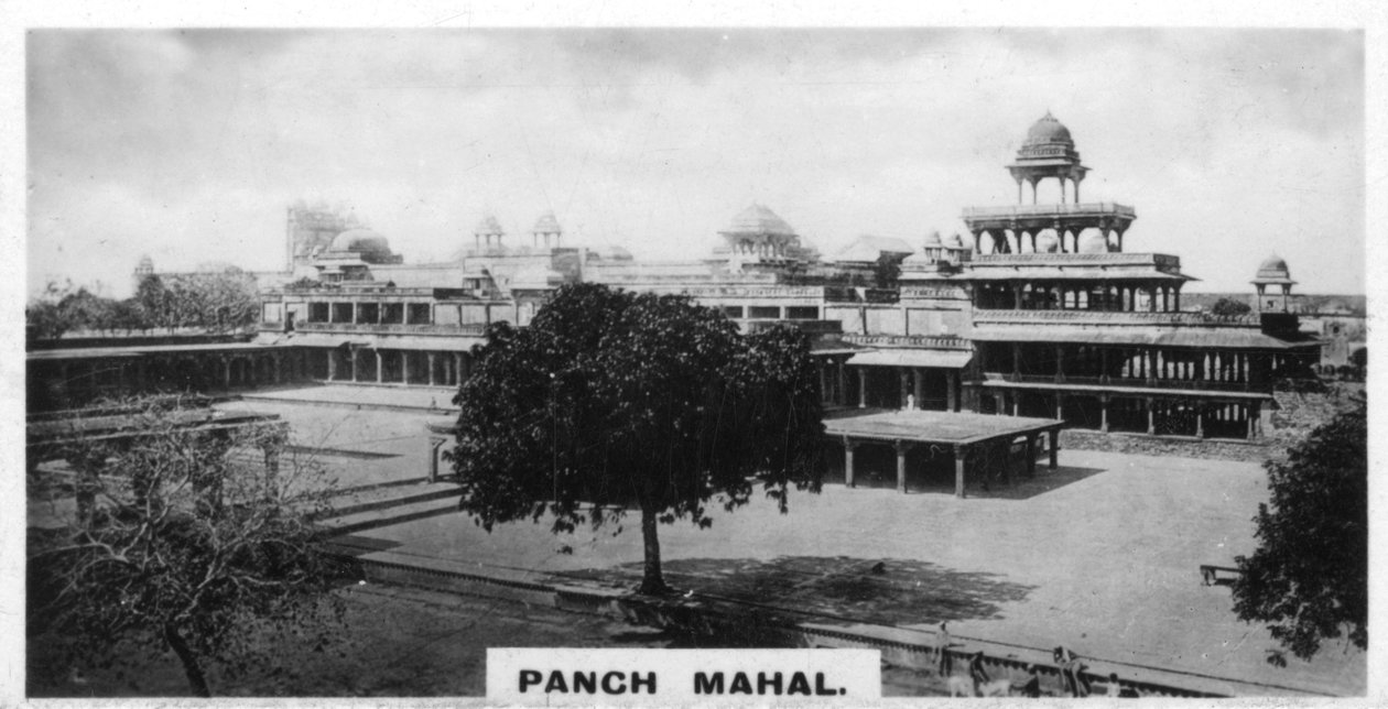 Panch Mahal, Fatehpur Sikri, Agra, India, c1925 द्वारा अज्ञात