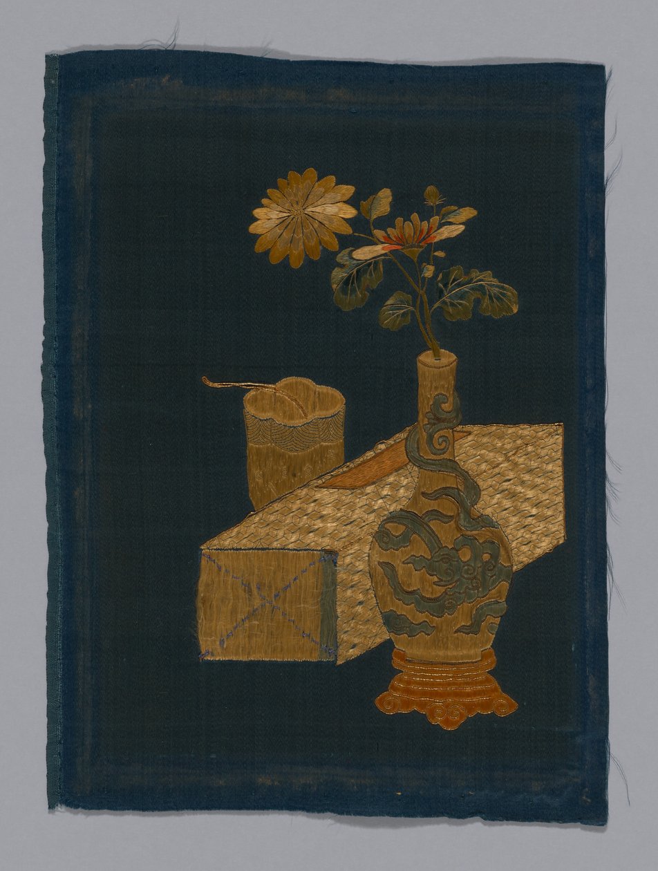 पैनल का टुकड़ा, चीन, किंग राजवंश 1644-1911, 180050। द्वारा अज्ञात