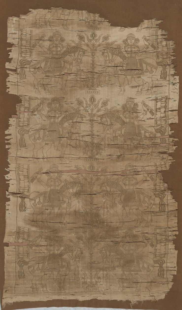 फाल्कनर्स के साथ पैनल, 1516-1955। द्वारा अज्ञात