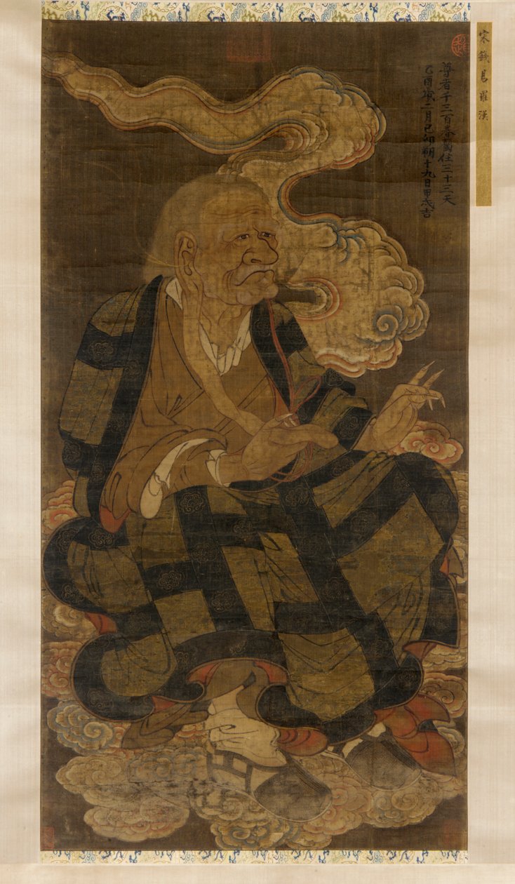 पंथाका, दसवें आदरणीय लुओहान, 1345। द्वारा अज्ञात