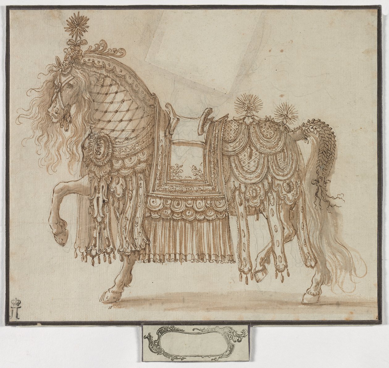 परेड हॉर्स, 1619। द्वारा अज्ञात