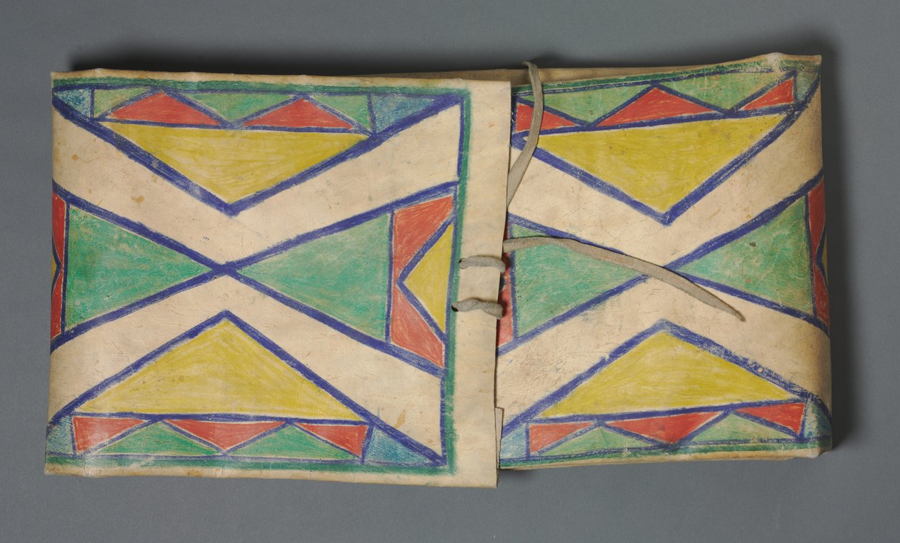 Parfleche, सी। 1900। द्वारा अज्ञात