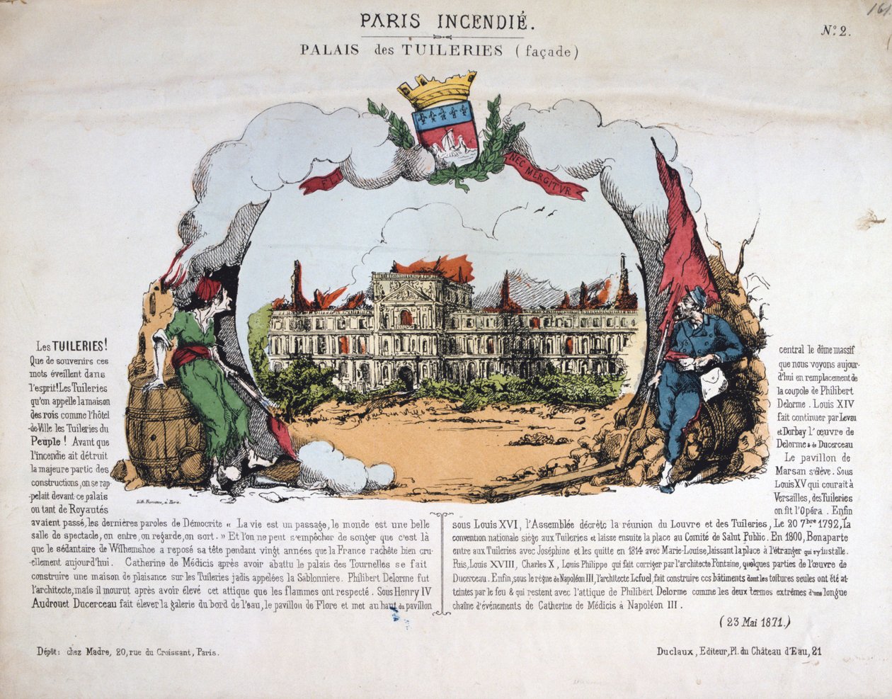 पेरिस इंडींडी, 1871 द्वारा अज्ञात