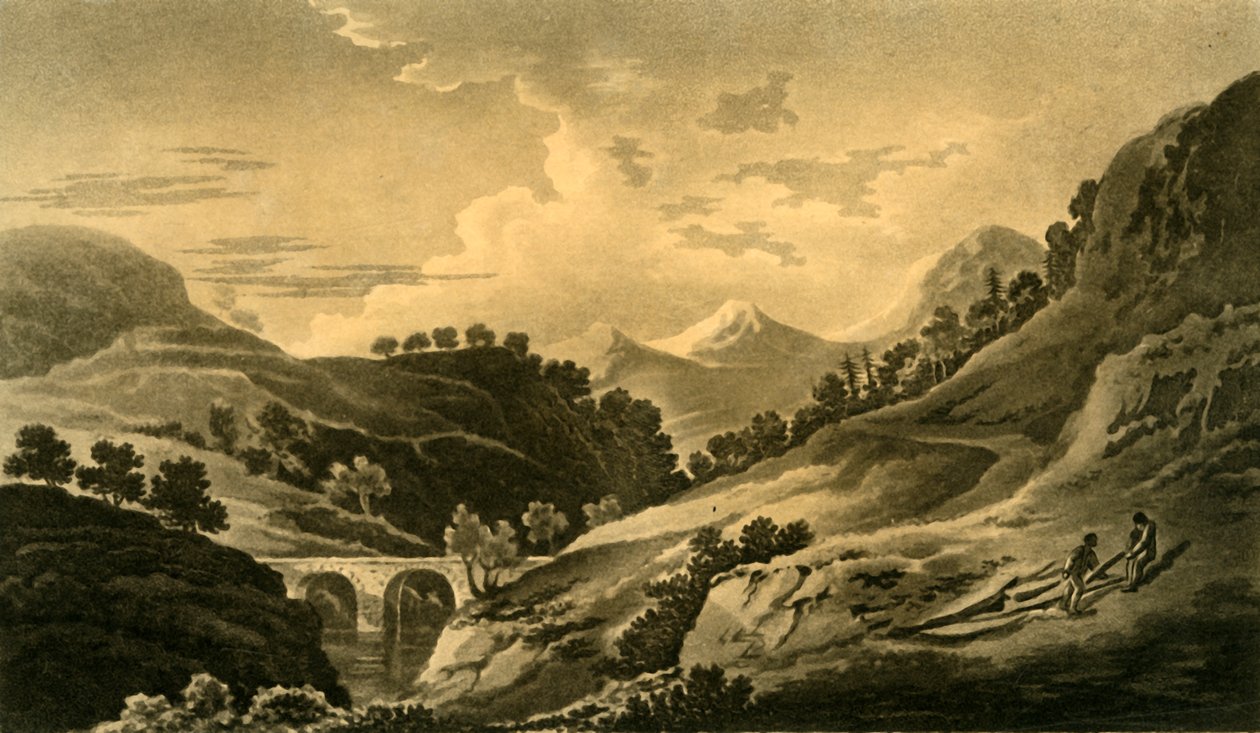 किलिक्क्रेंकी का दर्रा, 1802। द्वारा अज्ञात
