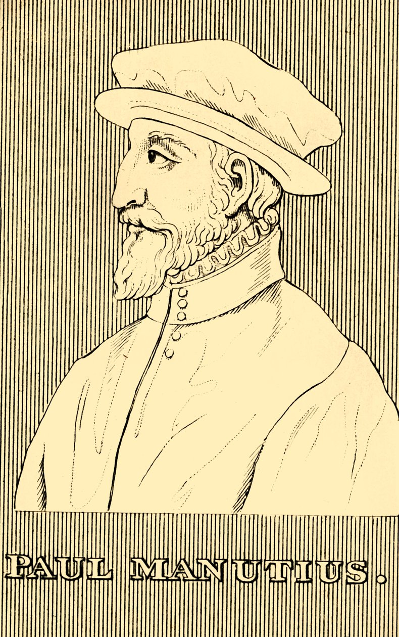 पॉल Manutius, 1512-1574, 1830। द्वारा अज्ञात