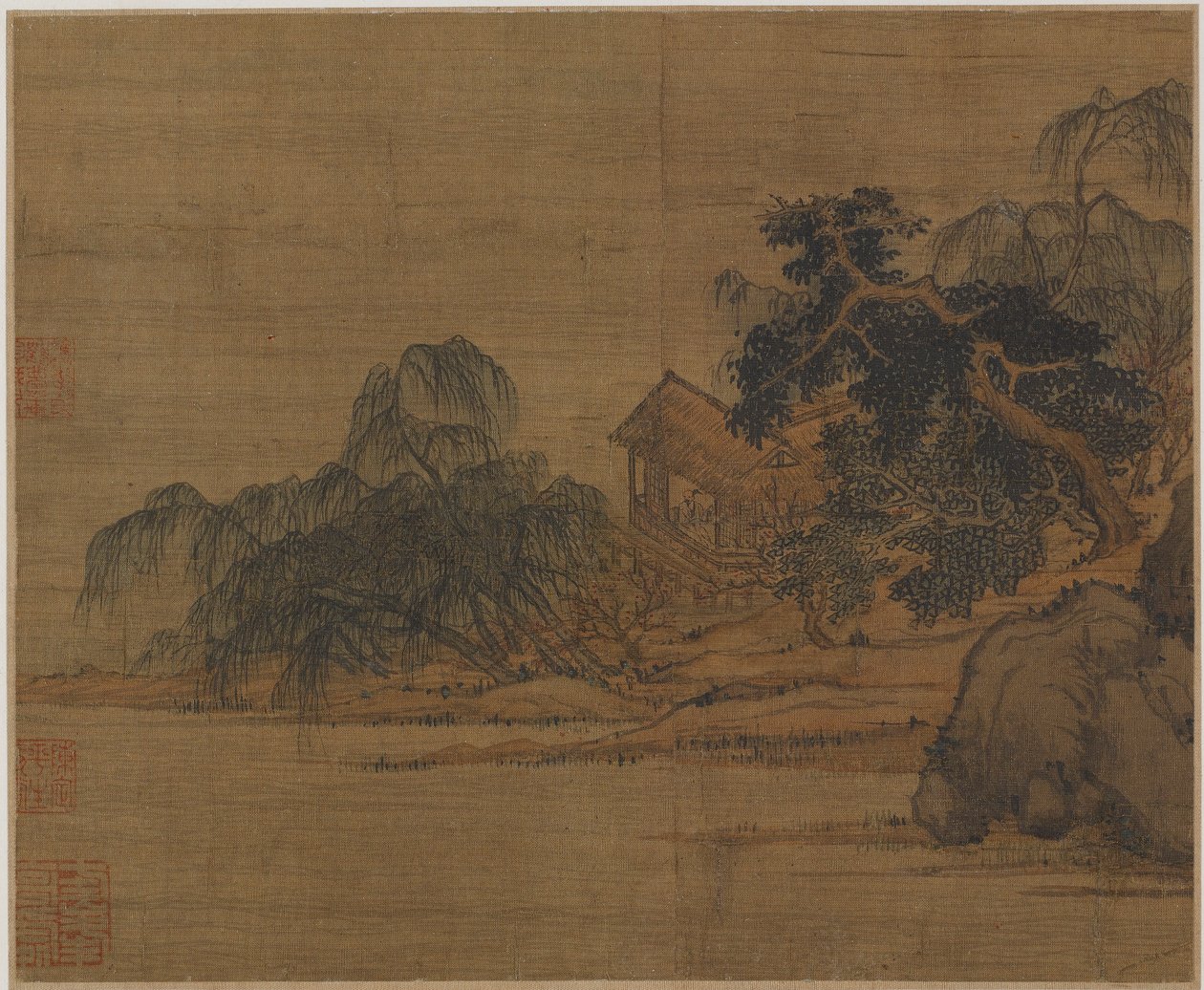 एक जंगली प्रांत पर मंडप, संभवतः मिंग राजवंश, 1368-1644। द्वारा अज्ञात