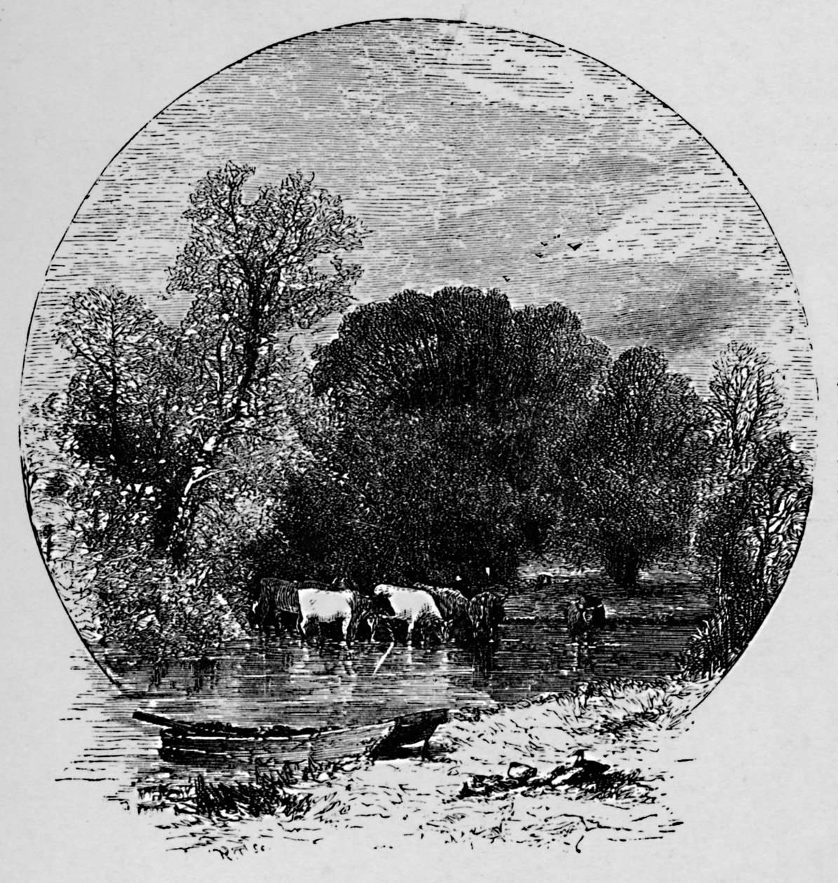 शांति और भरपूर, 1883 द्वारा अज्ञात
