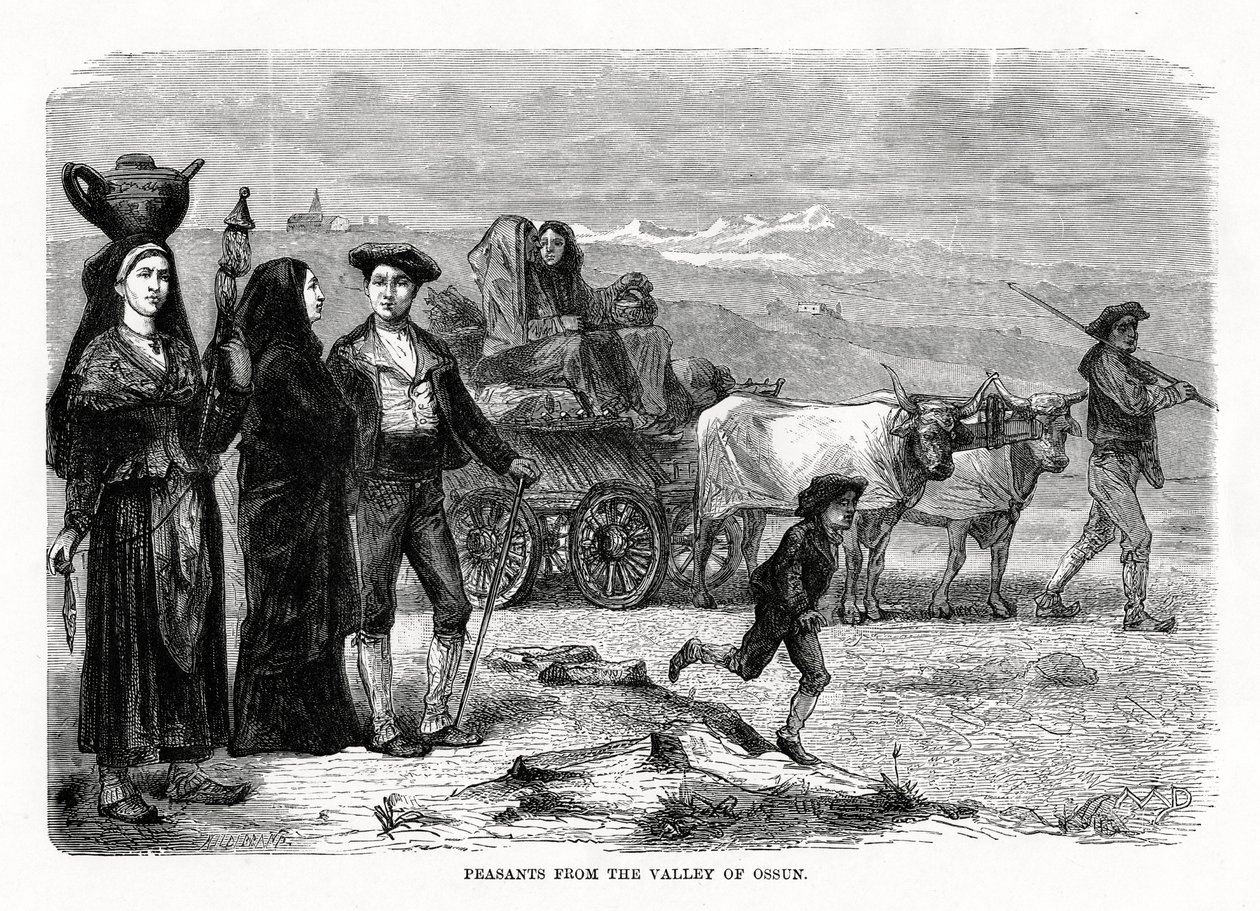 1879, फ्रांस के ओसुन की घाटी के किसान द्वारा अज्ञात