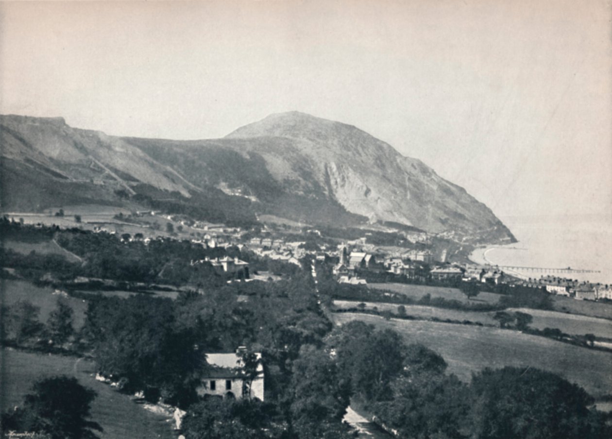 पेनामेनम्र - द टाउन, द माउंटेन एंड सी, 1895 द्वारा अज्ञात