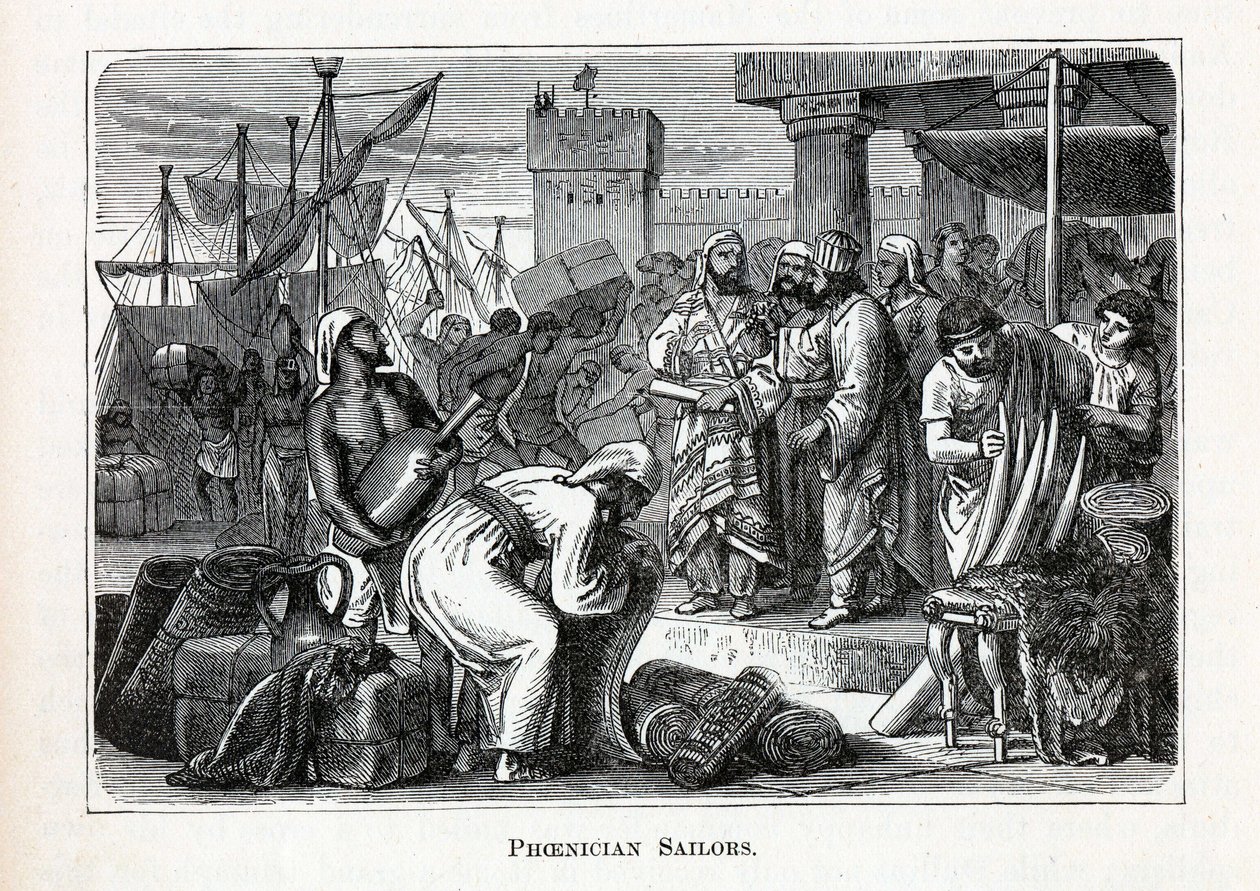 फोनीशियन नाविक, 1882 द्वारा अज्ञात