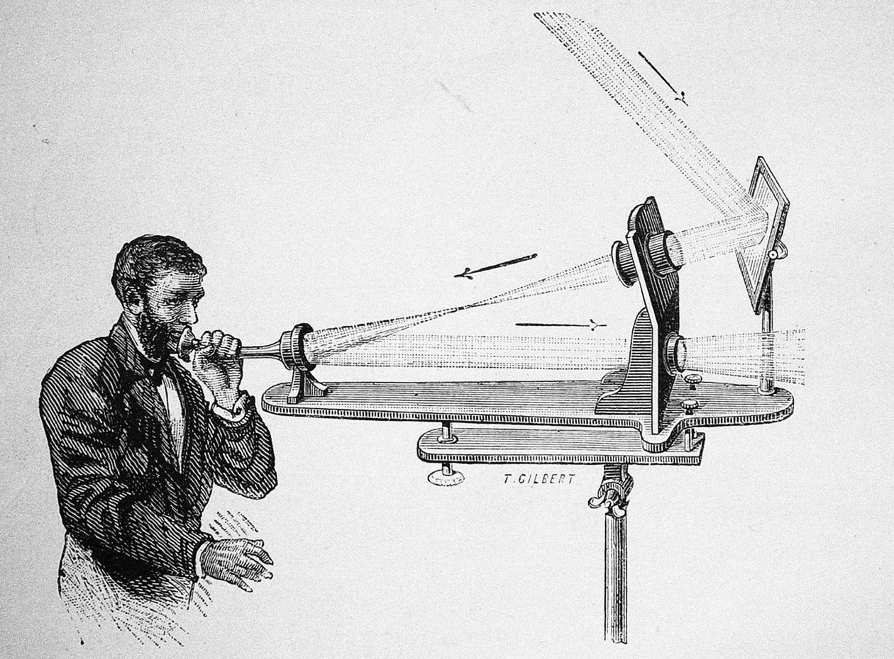 अलेक्जेंडर ग्राहम बेल द्वारा फोटोशॉप, 1882 द्वारा अज्ञात