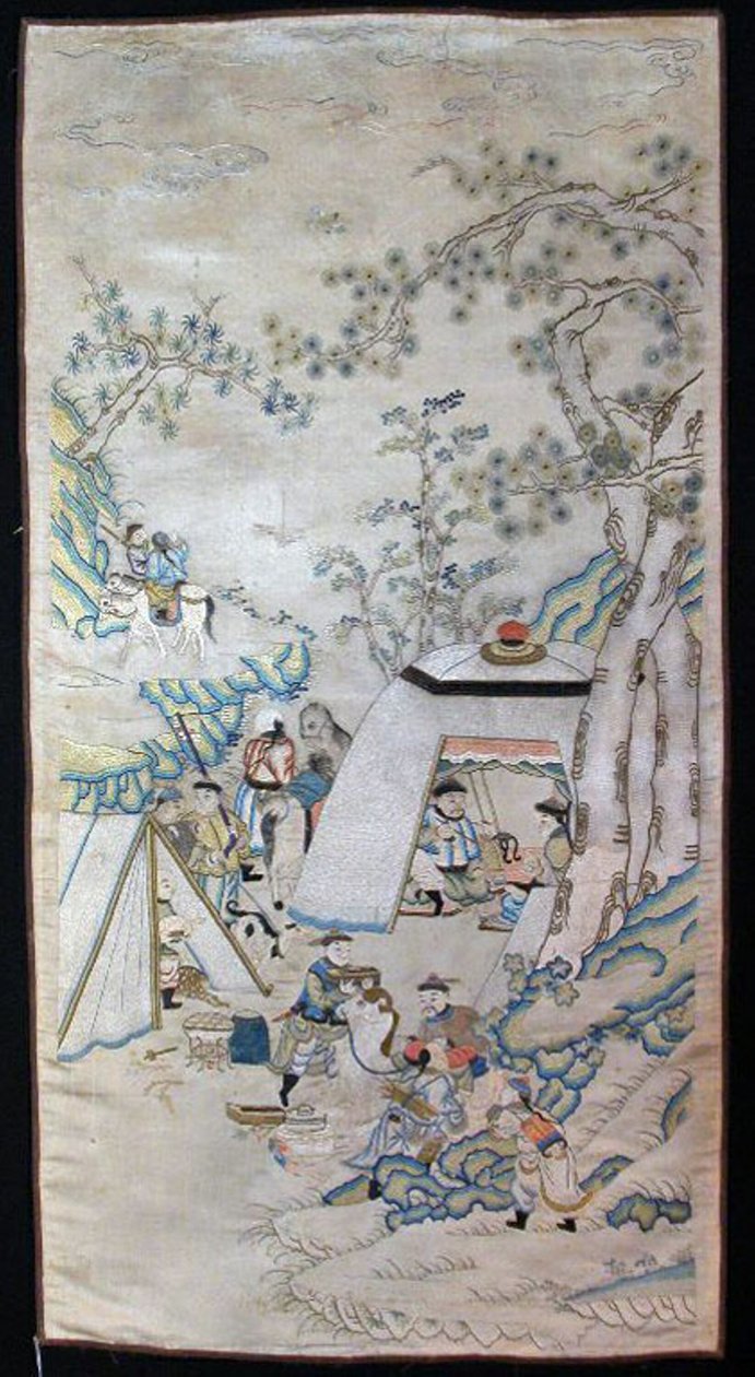 चित्र, चीन, 18वीं19वीं शताब्दी, किंग राजवंश 1644-1911। द्वारा अज्ञात