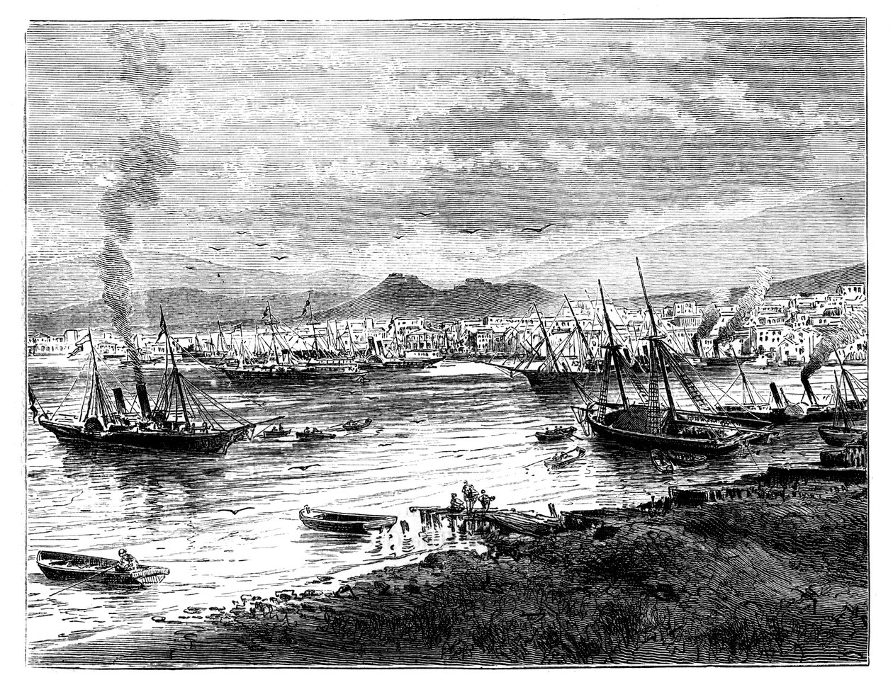 पीरियस, एथेंस, ग्रीस, c1888 द्वारा अज्ञात