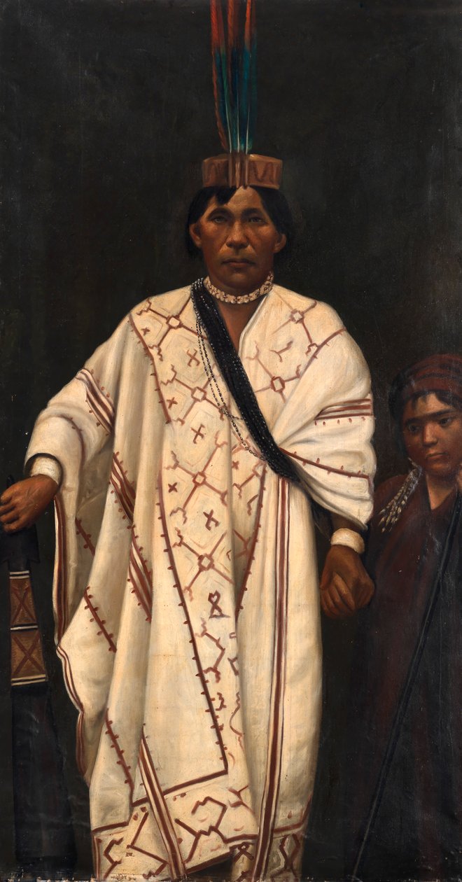 पीरो इंडियन चीफ, सीए. 1890-1892. द्वारा अज्ञात