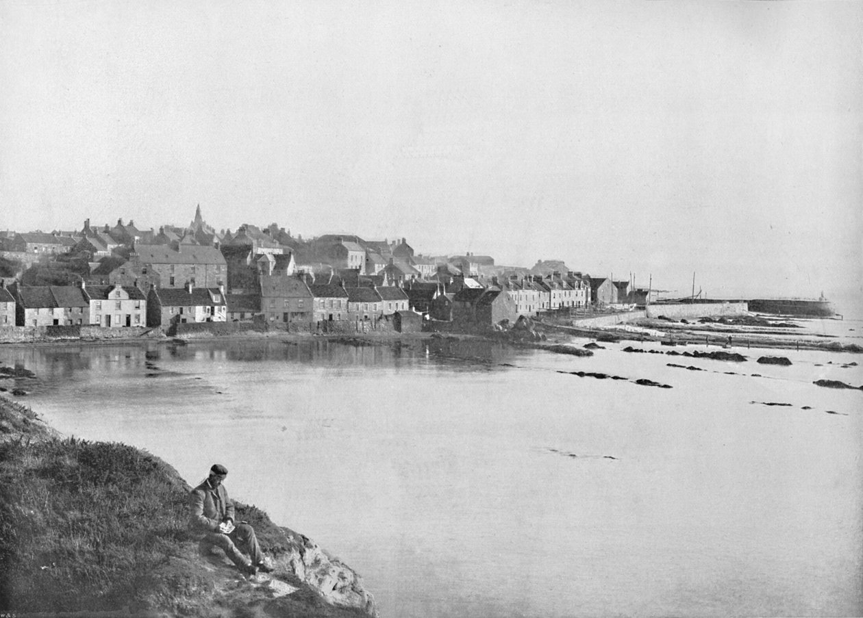 Pittenweem - पश्चिम से, 1895 द्वारा अज्ञात