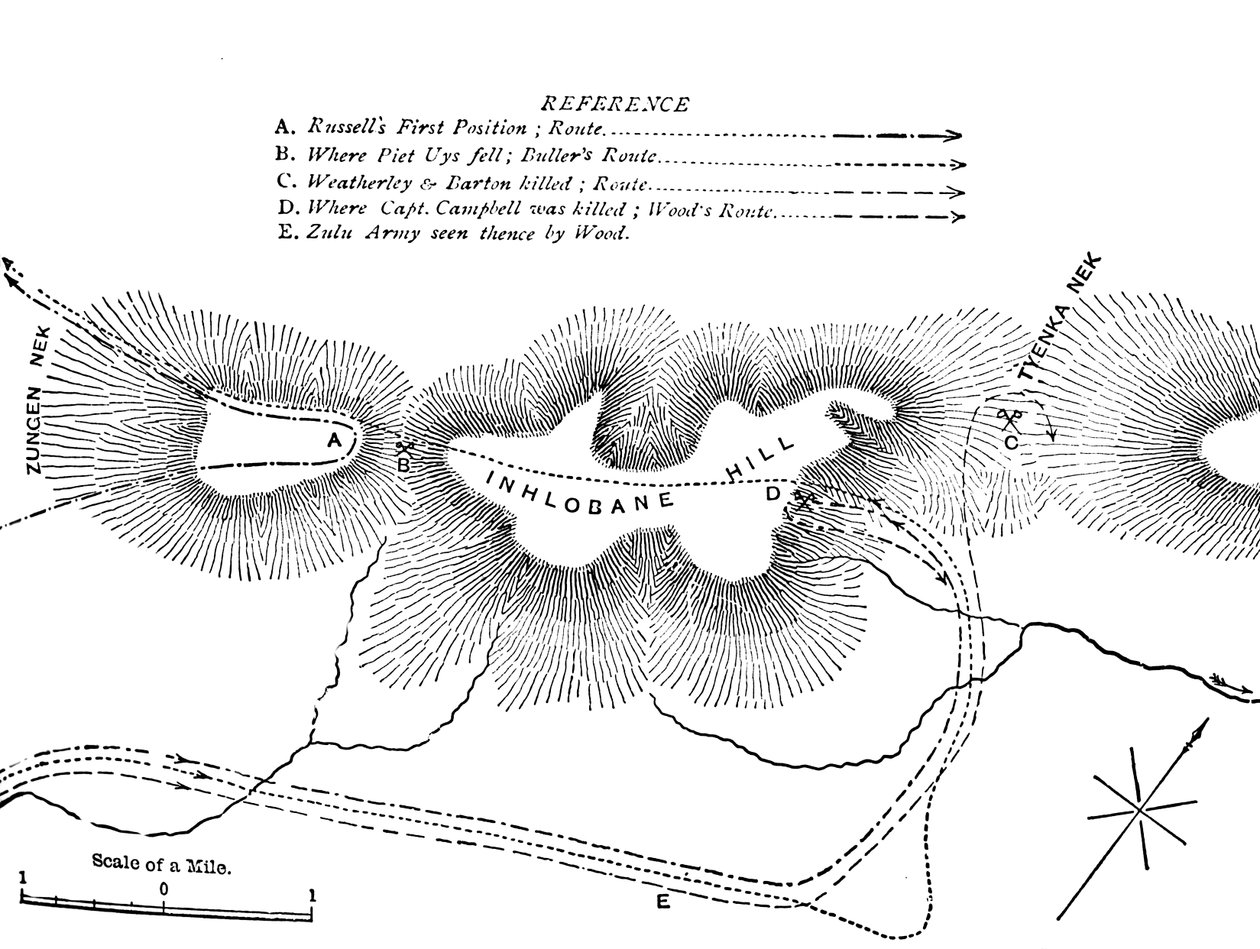 28 मार्च, 1979, c1880 इनह्लोबेन पर्वत पर लड़ाई की योजना द्वारा अज्ञात