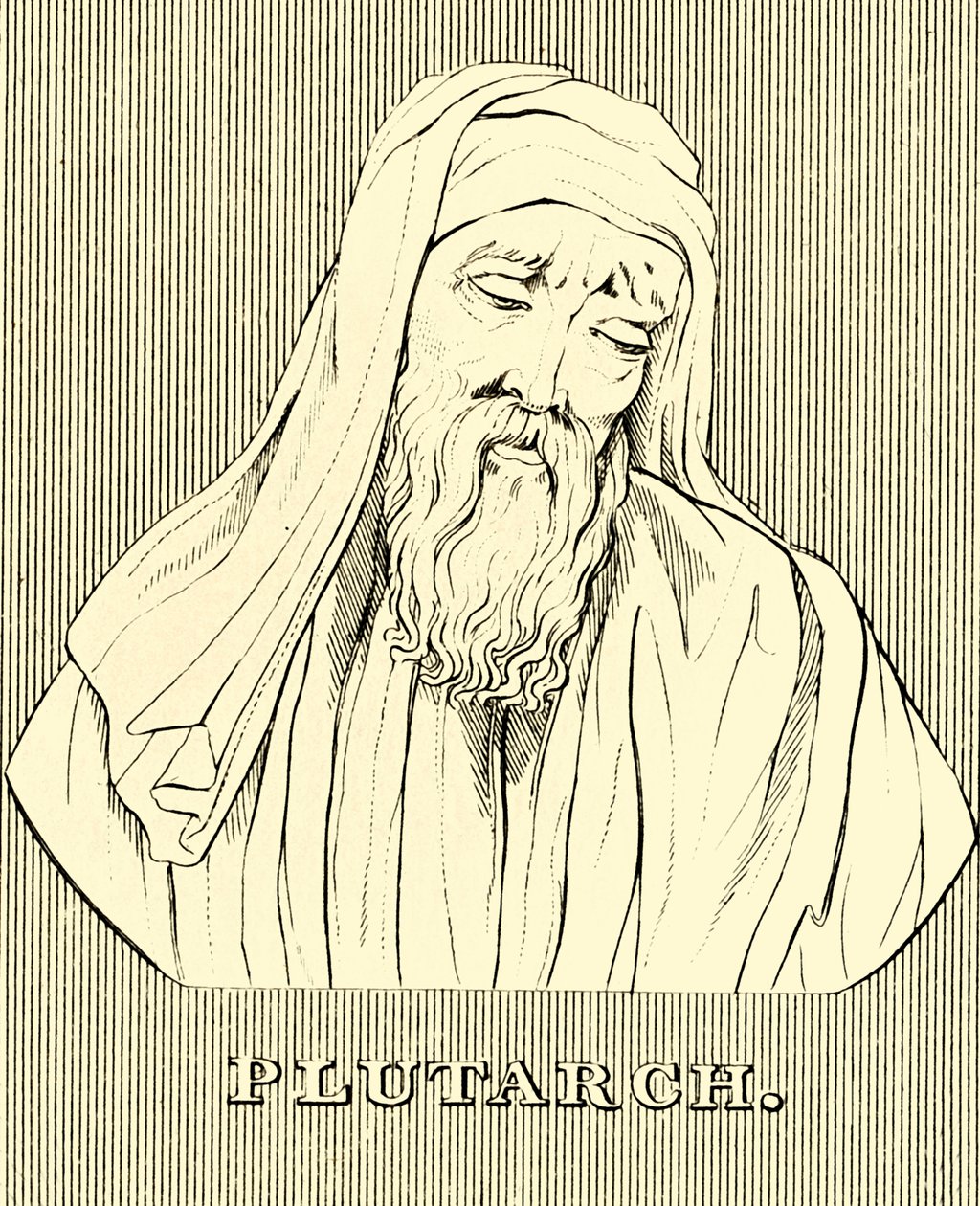 प्लूटार्क, c.AD46- c120, 1830। द्वारा अज्ञात
