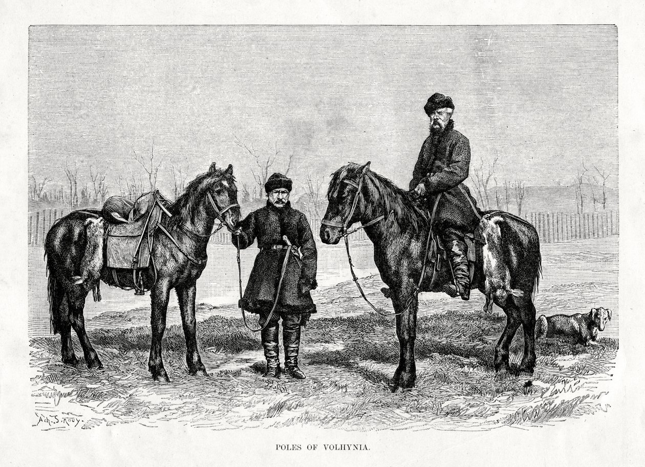 वोल्हेनिया, पश्चिमी यूक्रेन के डंडे, 1879 द्वारा अज्ञात