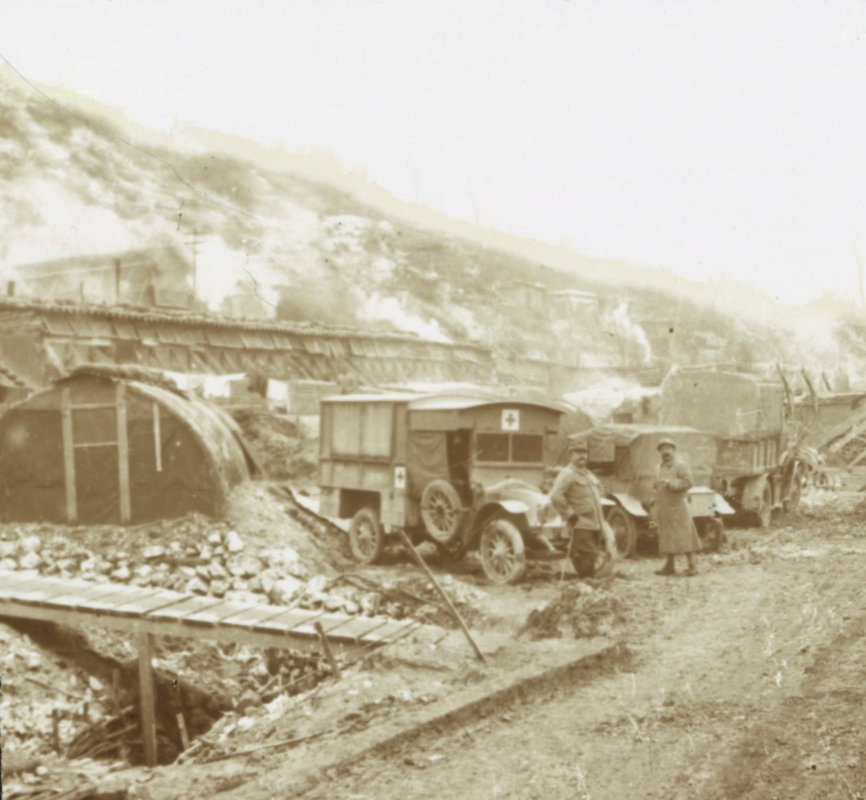 पोलिकेमन्स-हट-हिल, कर्लू, सोम्मे, उत्तरी फ्रांस, c1914-c1918 द्वारा अज्ञात