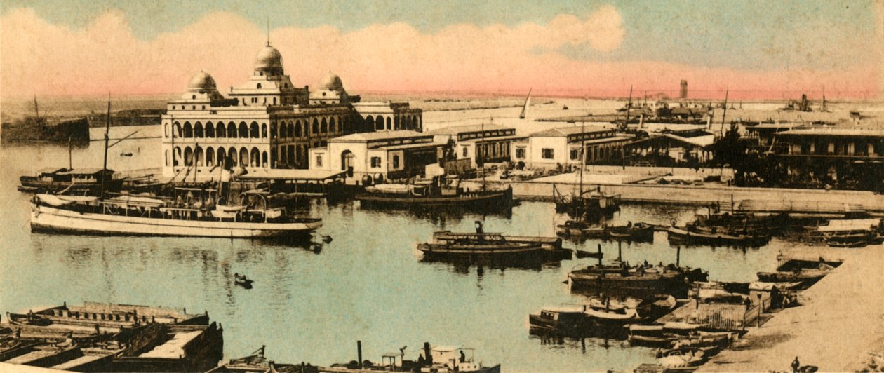 पोर्ट ने कहा। - कंपनी को नहर और कार्यालयों के प्रवेश द्वार, c1918-c1939। द्वारा अज्ञात