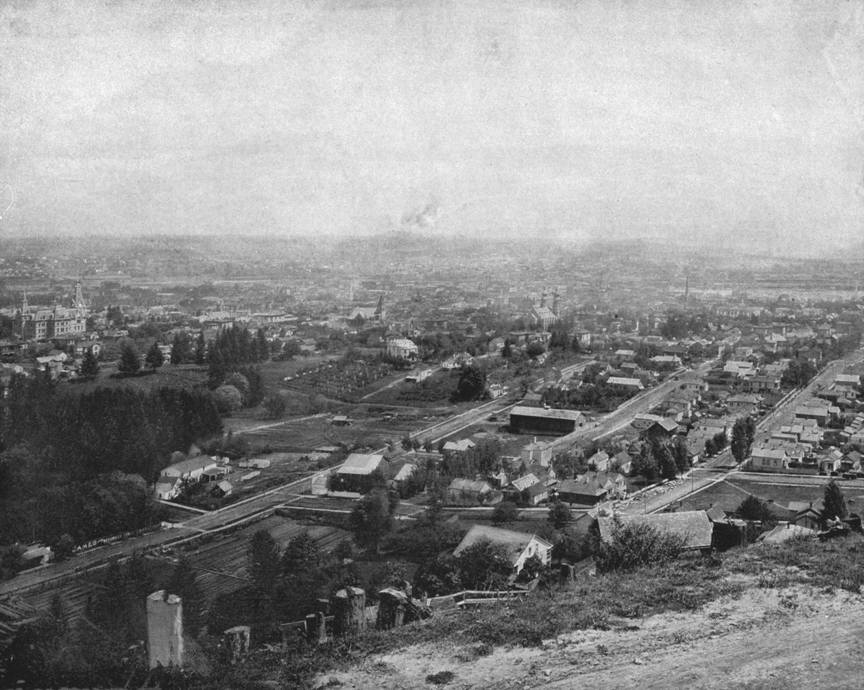 पोर्टलैंड, ओरेगन, यूएसए, c1900। द्वारा अज्ञात