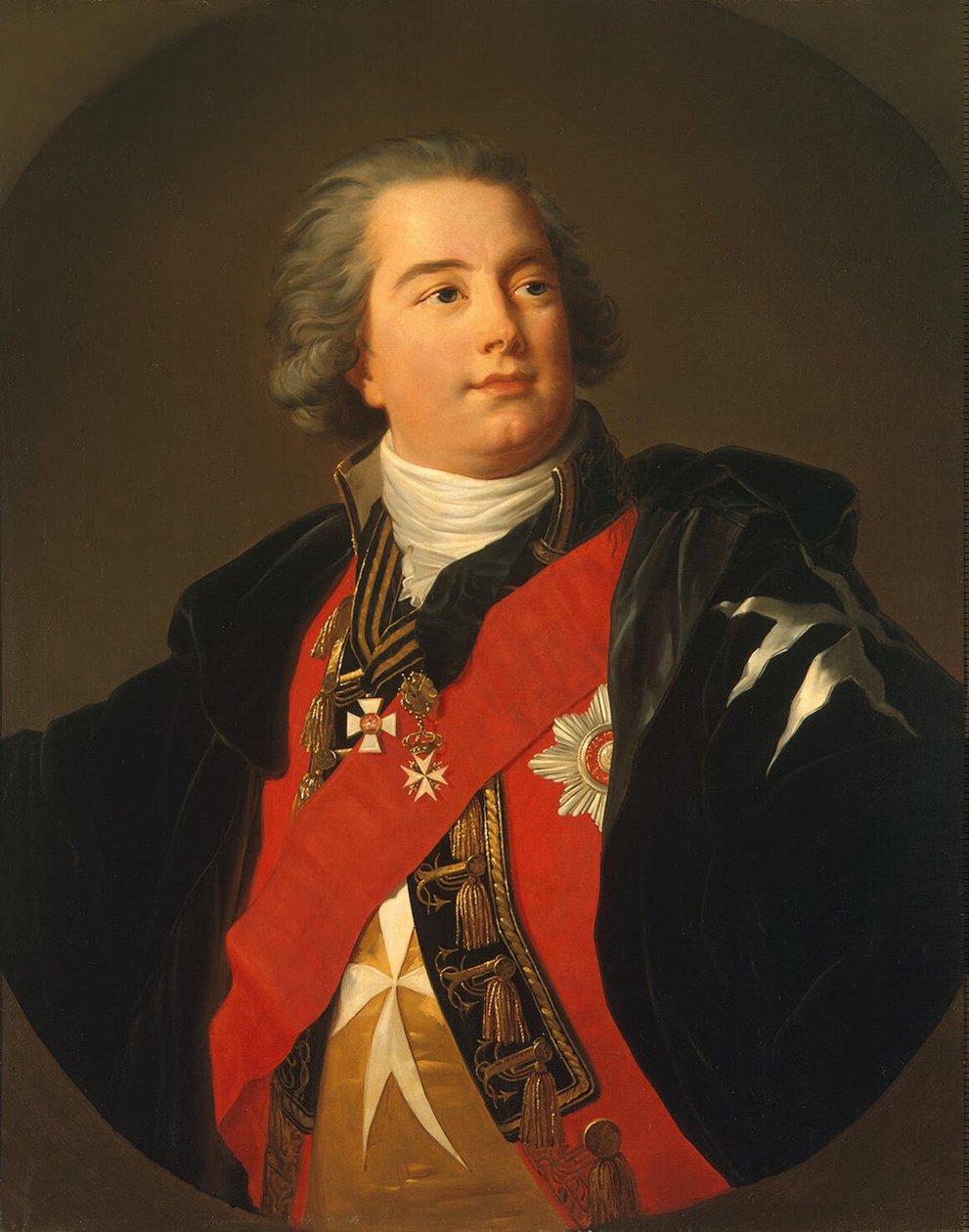 एडमिरल जुलाई लिट्टा Giulio Renato de Litta Visconti Arese, 1800s का पोर्ट्रेट द्वारा अज्ञात