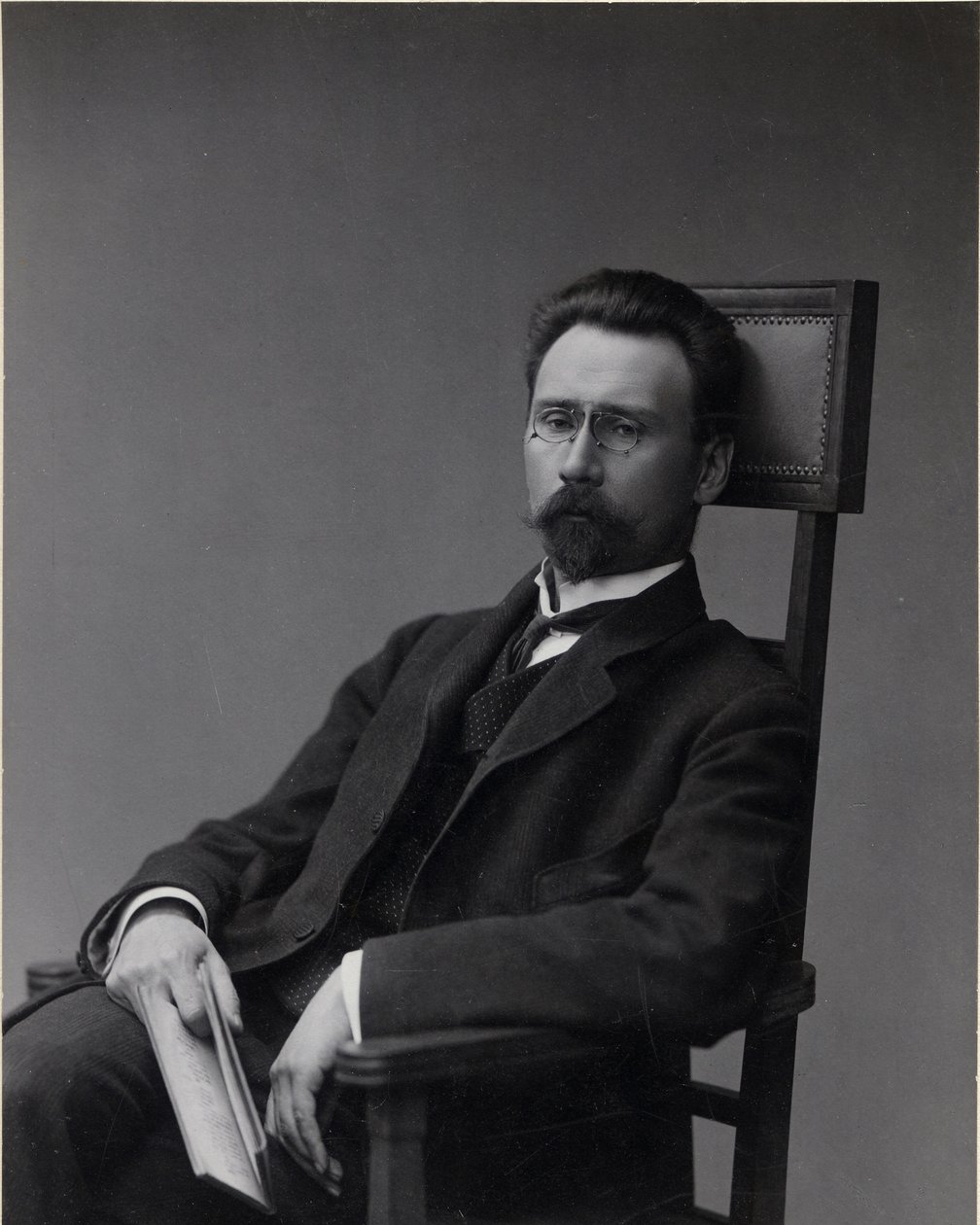 एलेक्सी अलेक्जेंड्रोविच बख्रुशिन का पोर्ट्रेट 1865-1929, 1900 द्वारा अज्ञात