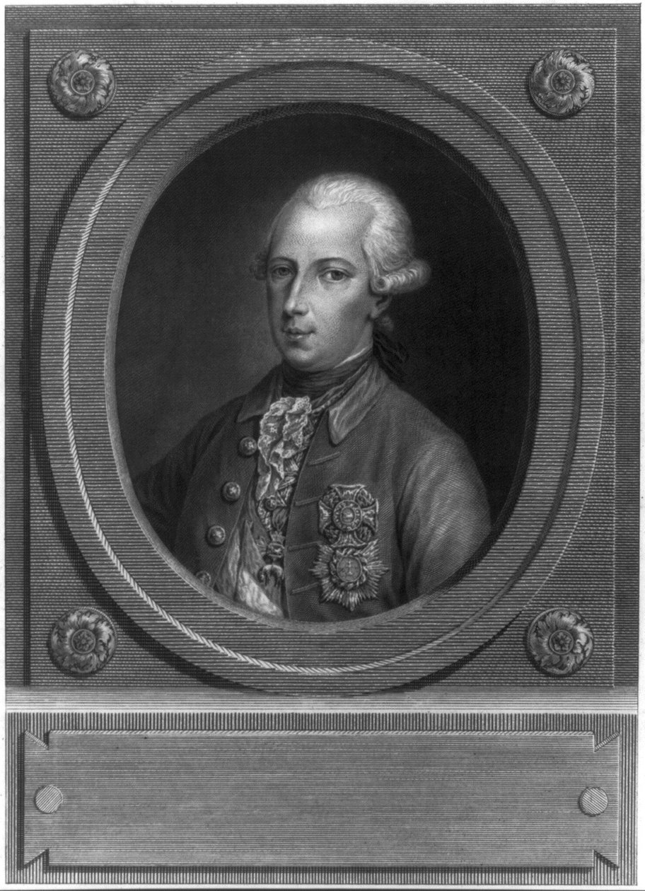 सम्राट जोसेफ द्वितीय 1741-1790, 18 वीं शताब्दी का चित्र द्वारा अज्ञात