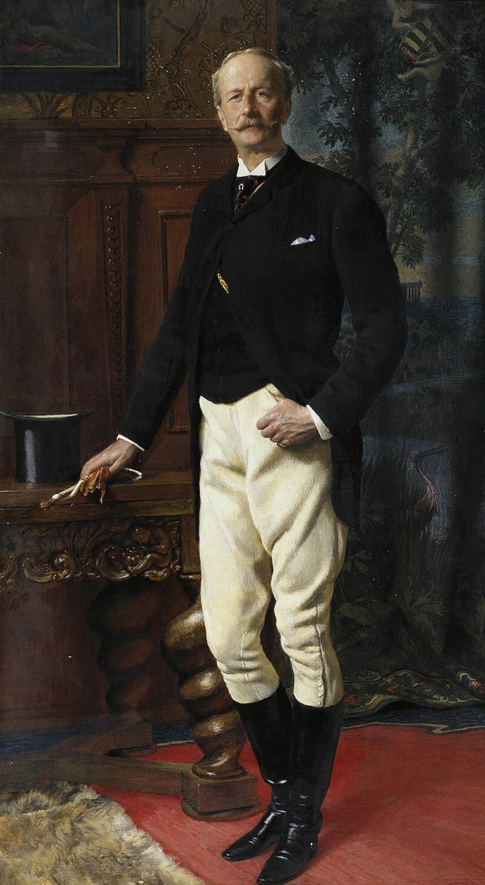 अर्नस्ट I का पोर्ट्रेट, ड्यूक ऑफ सैक्स-एलेन्टबर्ग 1826-1908, 1893 द्वारा अज्ञात