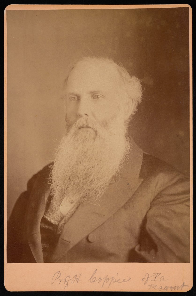 हेनरी कोप्पी का पोर्ट्रेट, 1821-1895, 1875। द्वारा अज्ञात