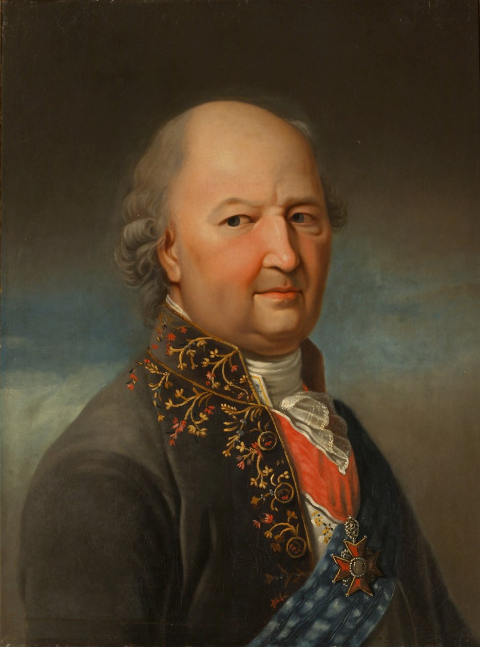 इवान परफिलिविच येलगिन का पोर्ट्रेट 1725-1794, 1800s द्वारा अज्ञात