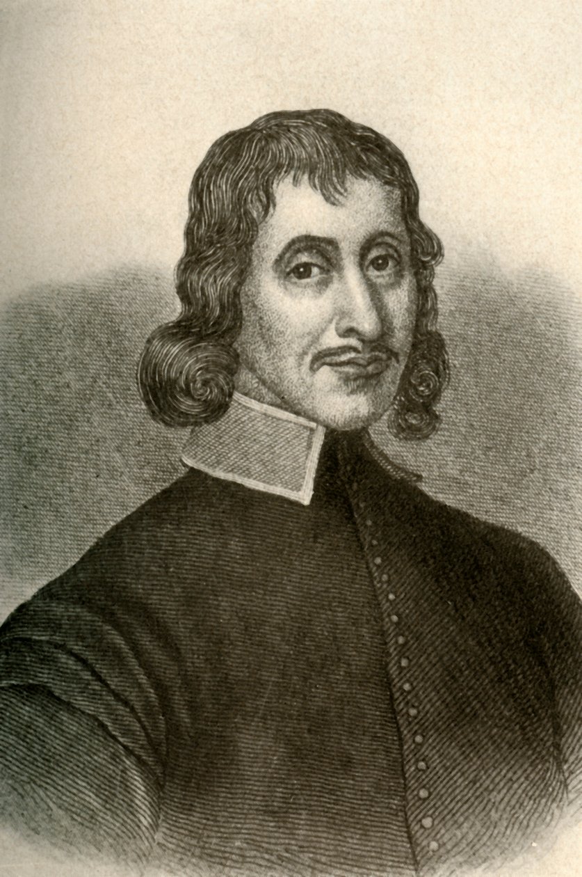 जॉन विन्थ्रॉप का पोर्ट्रेट मैसाचुसेट्स के प्यूरिटन पोशाक में दूसरा, c1640-50, 1937 द्वारा अज्ञात