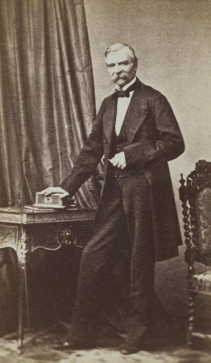 मिखाइल नारीशिन का पोर्ट्रेट 1798-1863, 1860 के दशक द्वारा अज्ञात